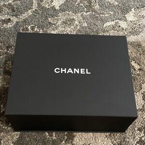 Chanel Black Magnetic Box And Booklet
